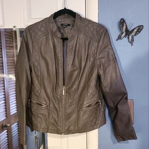 Alfani Jacket leather